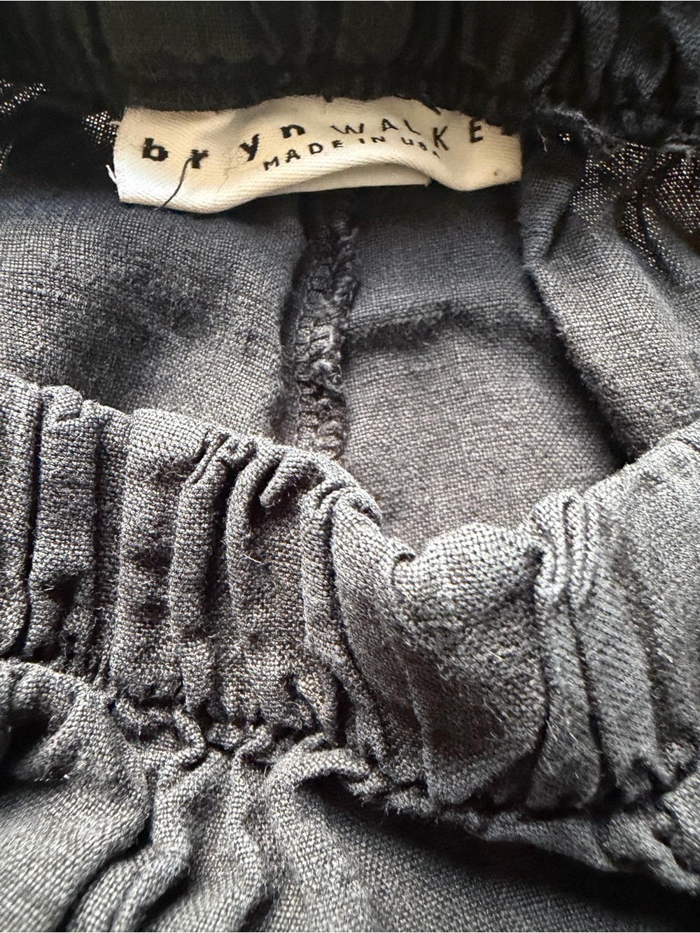 Brynn Walker Casbah Black Wide-Leg Cargo Pants - Picture 4 of 8